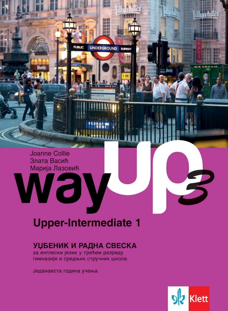 Way up 3, уџбеник и радна свеска + CD за трећи разред гимназије и средњих стручних школа