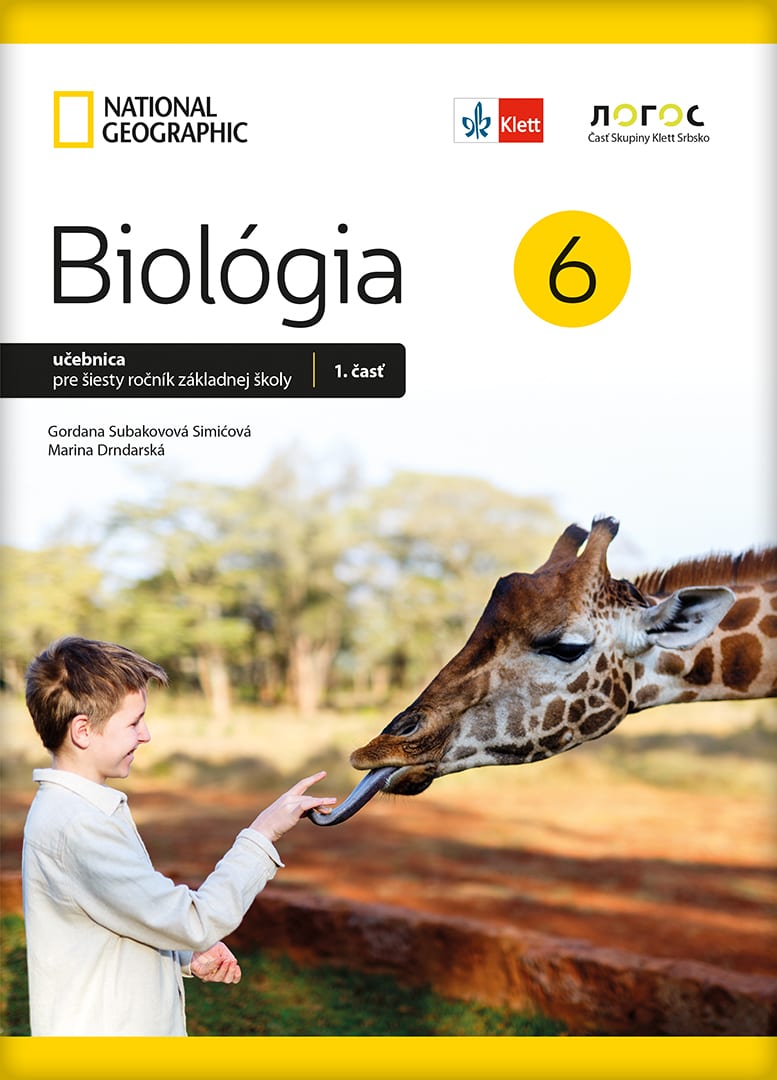 Биологија 6, уџбеник за шести разред на словачком језику