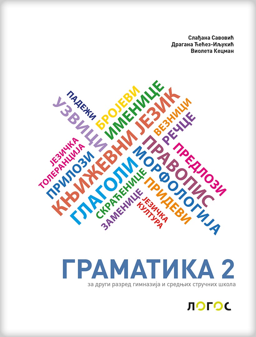 Српски језик 2, Граматика за други разред гимназија и средњих стручних школа