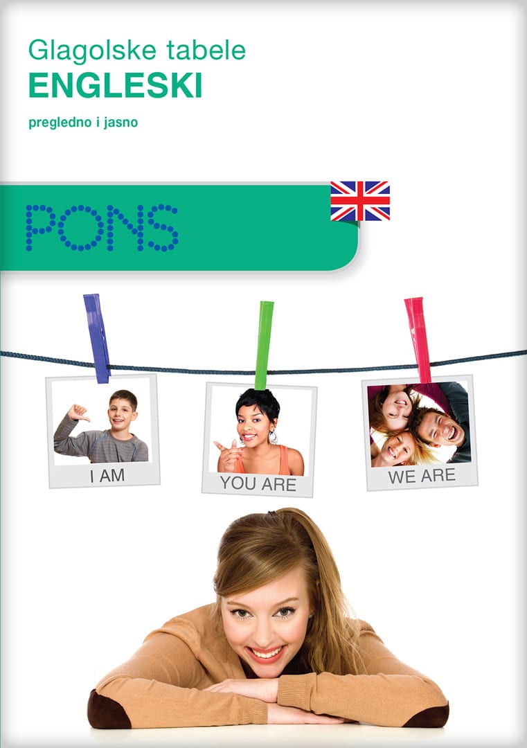 PONS, Глаголске табеле за учење енглеског језика