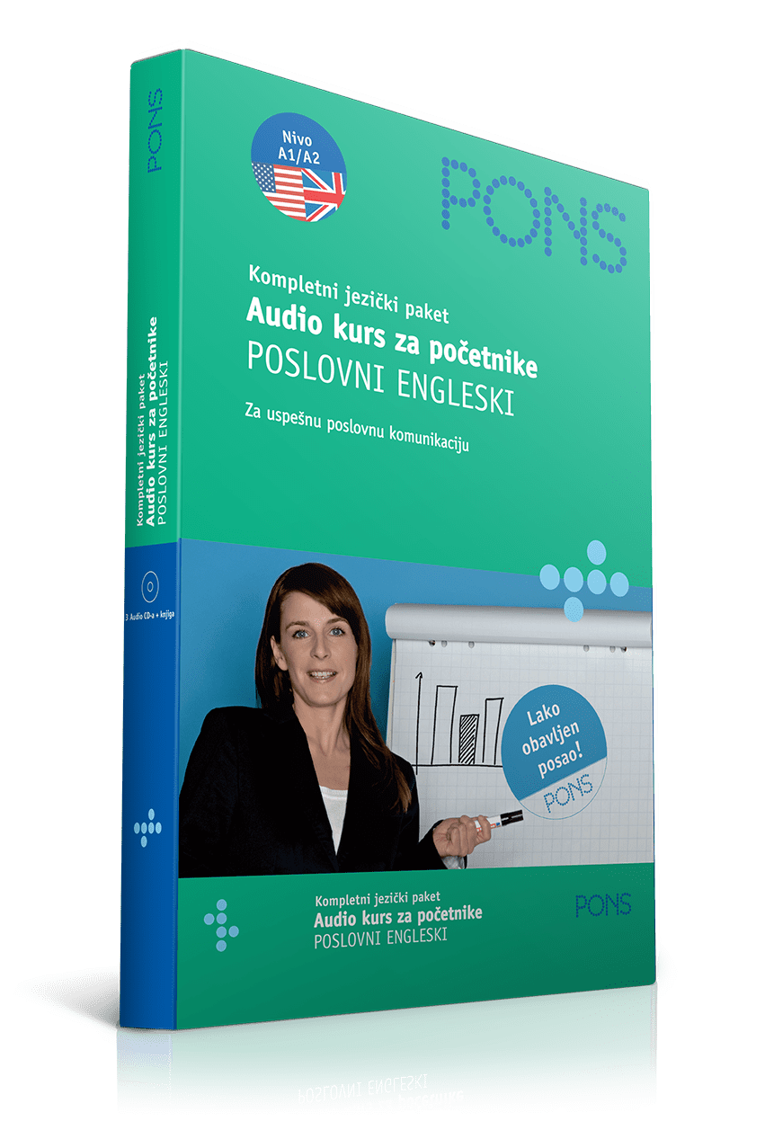 PONS, Пословни аудио курс за почетнике за учење енглеског језика