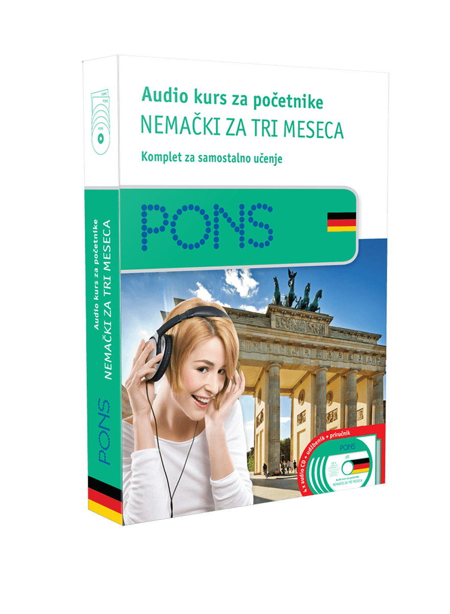 PONS, Аудио курс/почетни, научите немачки за три месеца