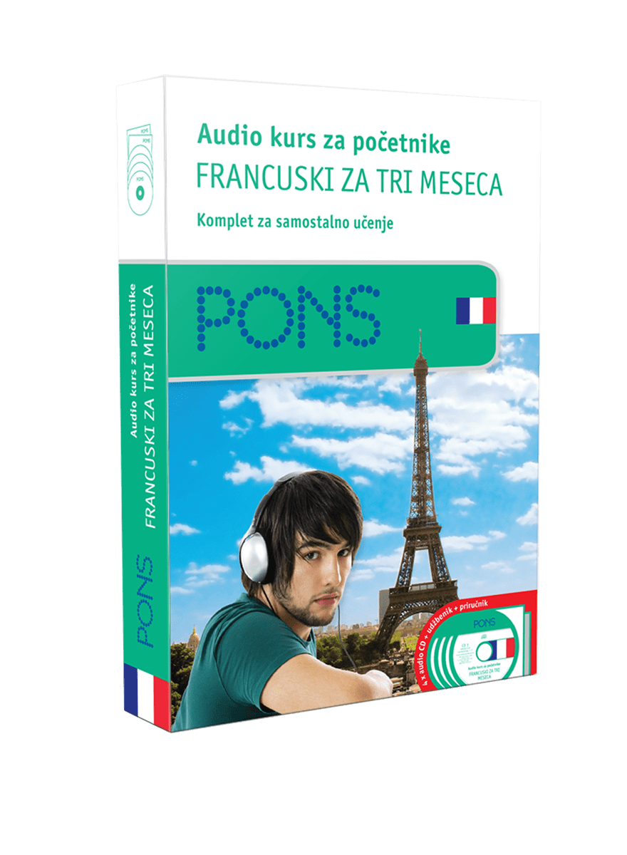 PONS, Аудио курс/почетни, научите француски за три месеца