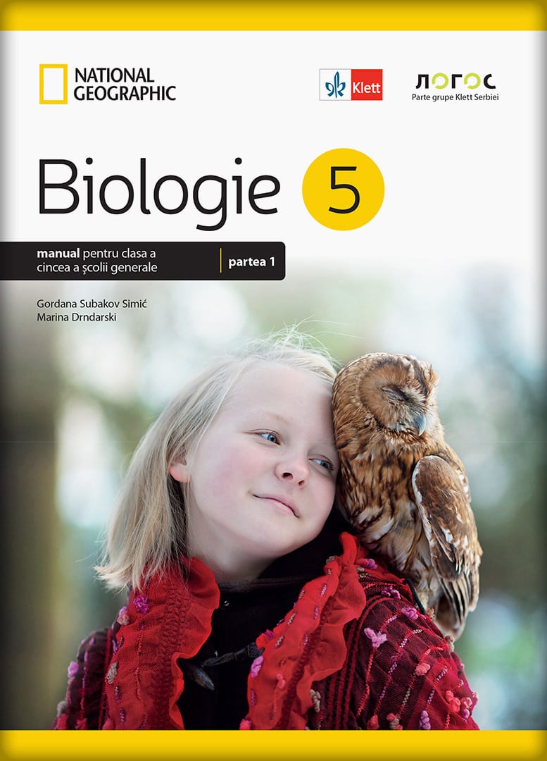 Биологија 5, уџбеник на румунском језику за пети разред