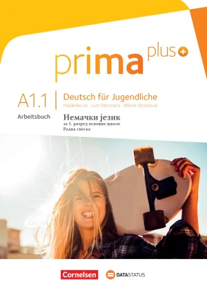 Немачки језик 5, Prima Plus A1.1 прва година учења, радна свеска за пети разред