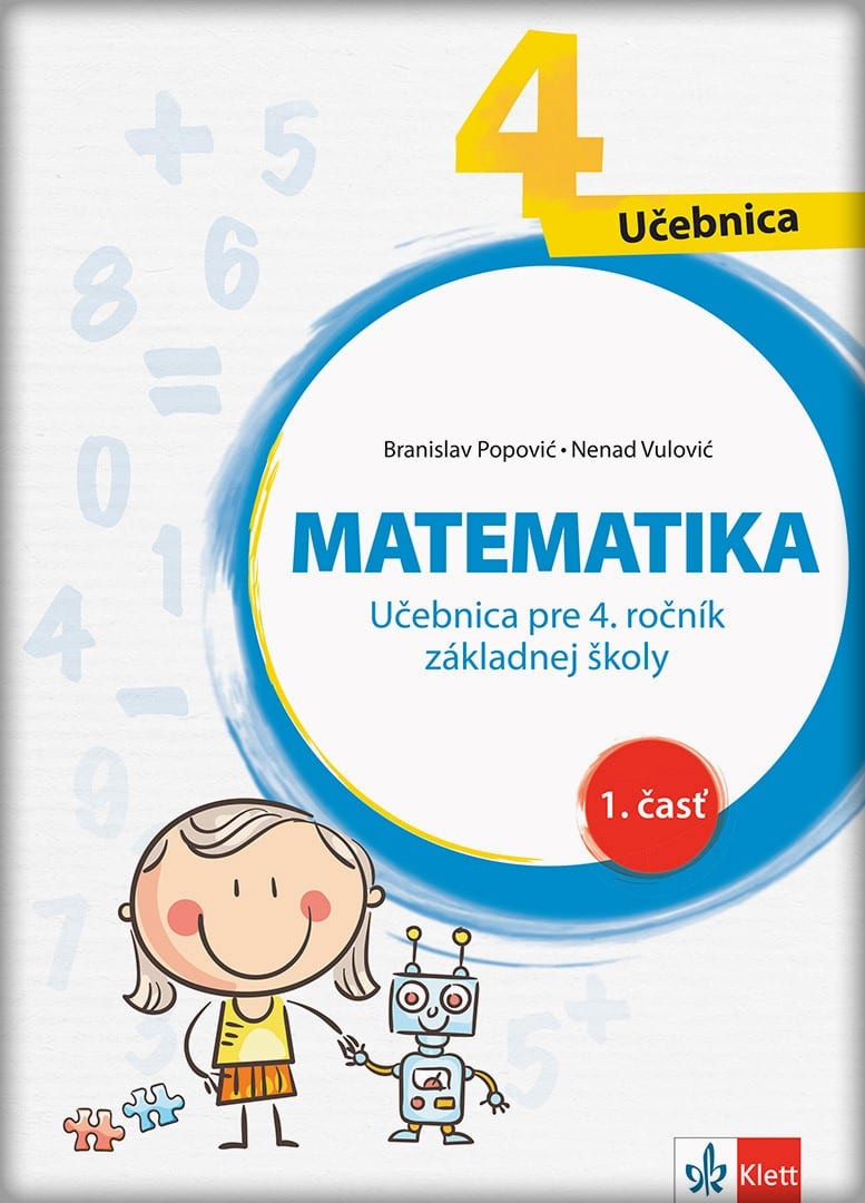 Математика 4, уџбеник из четири дела за четврти разред на словачком језику