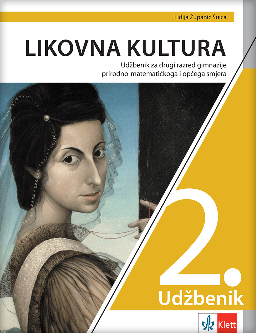 Ликовна култура 2, уџбеник за други разред гимназије природно-математичког смера на хрватском језику