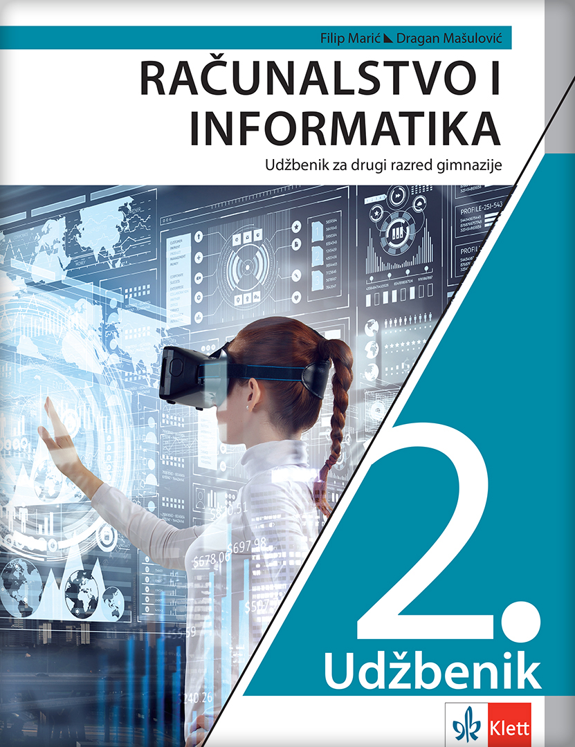 Рачунарство и информатика 2, уџбеник за други разред гимназије на хрватском језику