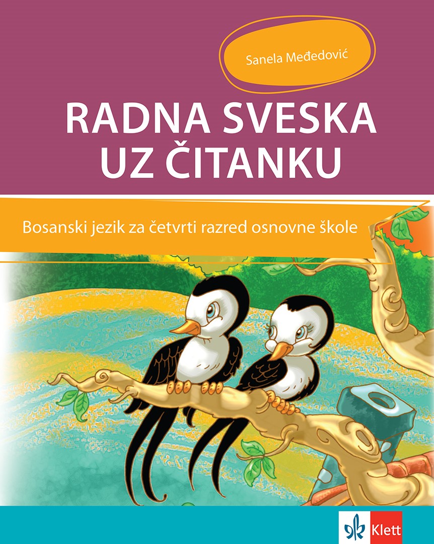 Босански језик 4, радна свеска уз Читанку за четврти разред