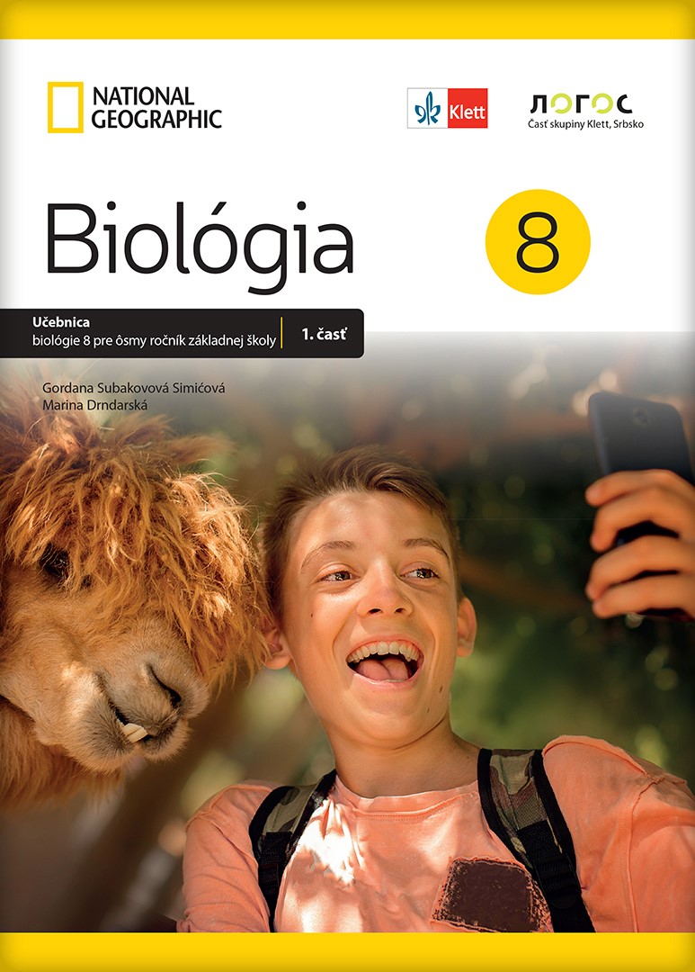 Биологија 8, уџбеник за осми разред на словачком језику