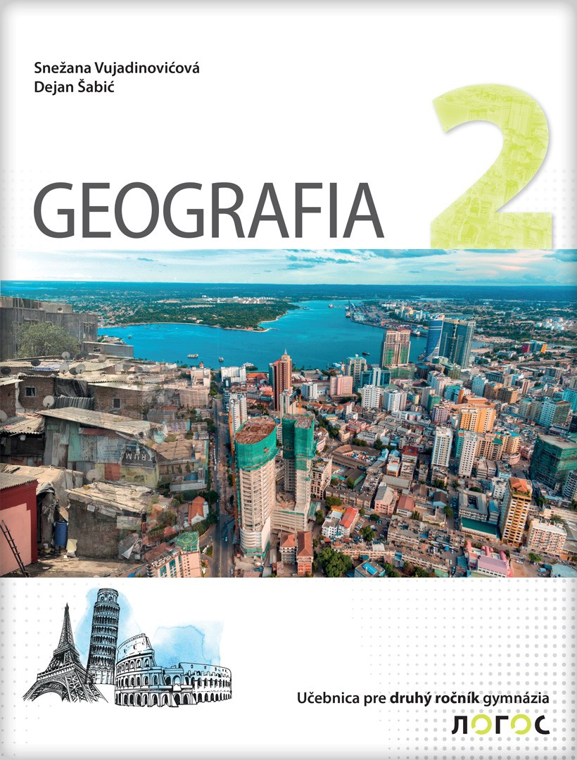Географија 2, уџбеник за други разред гимназије на словачком језику