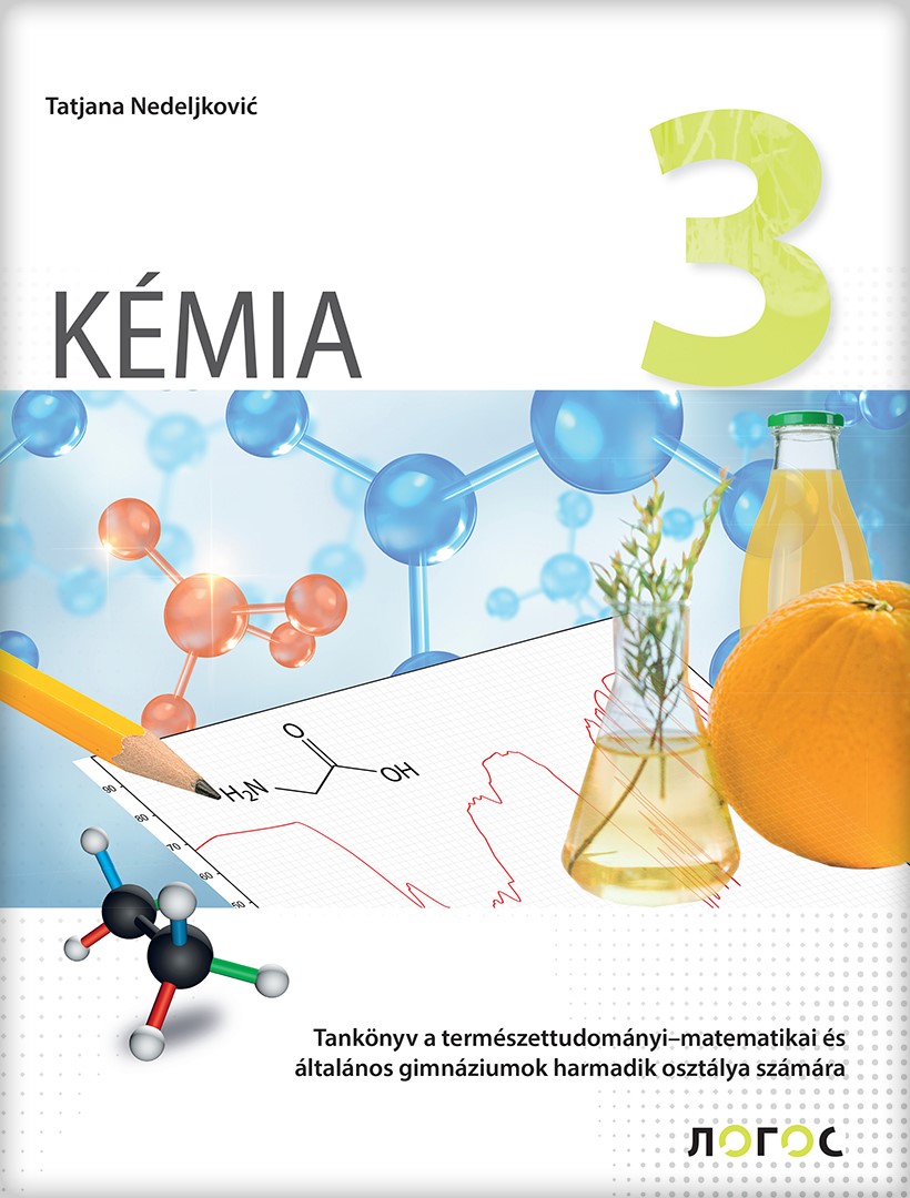 Хемија 3, уџбеник за трећи разред гимназије природно-математичког и општег смера на мађарском језику