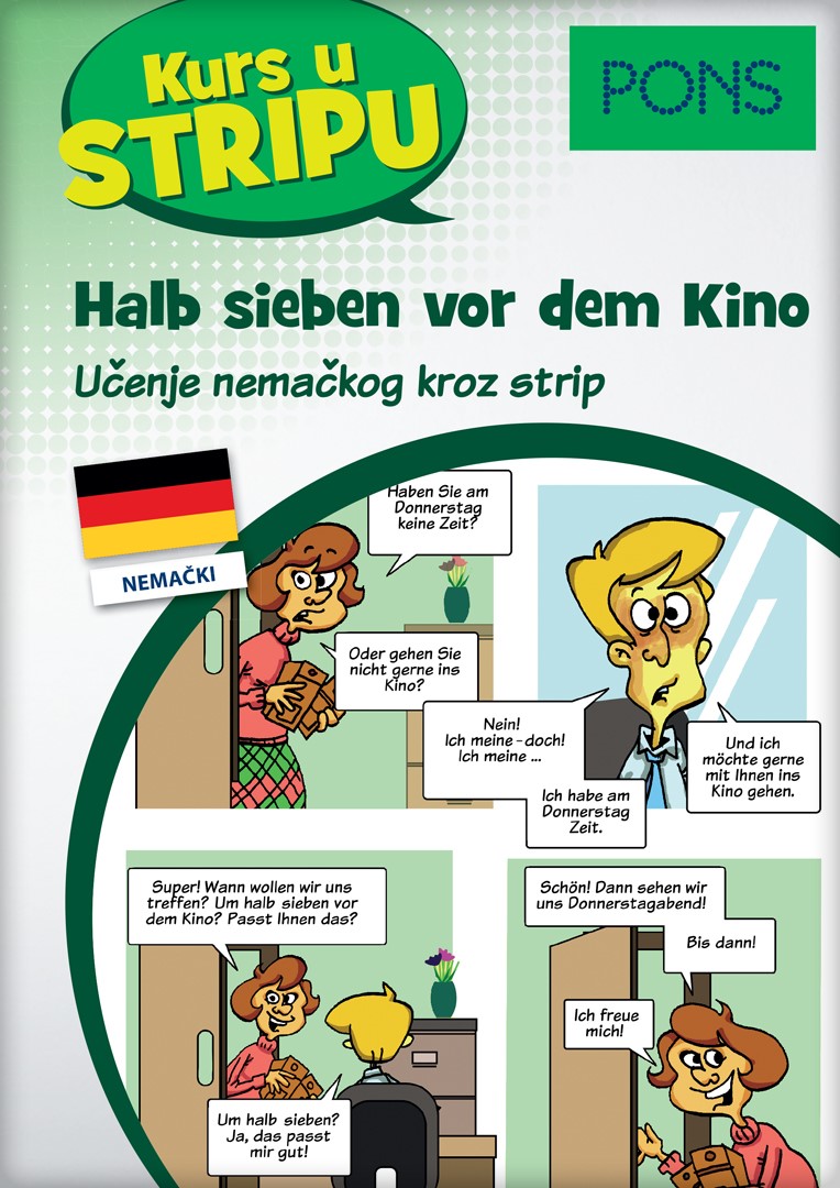 PONS, Курс у стрипу - Немачки језик