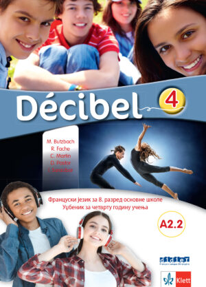 Француски језик 8, Decibel 4, уџбеник за осми разред са QR кодом