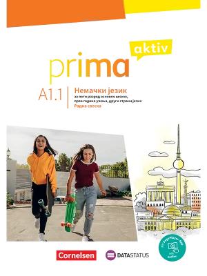 Немачки језик 5, Prima aktiv A1.1., радна свеска за пети разред