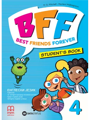 Енглески језик 4, BFF 4, уџбеник за четврти разред